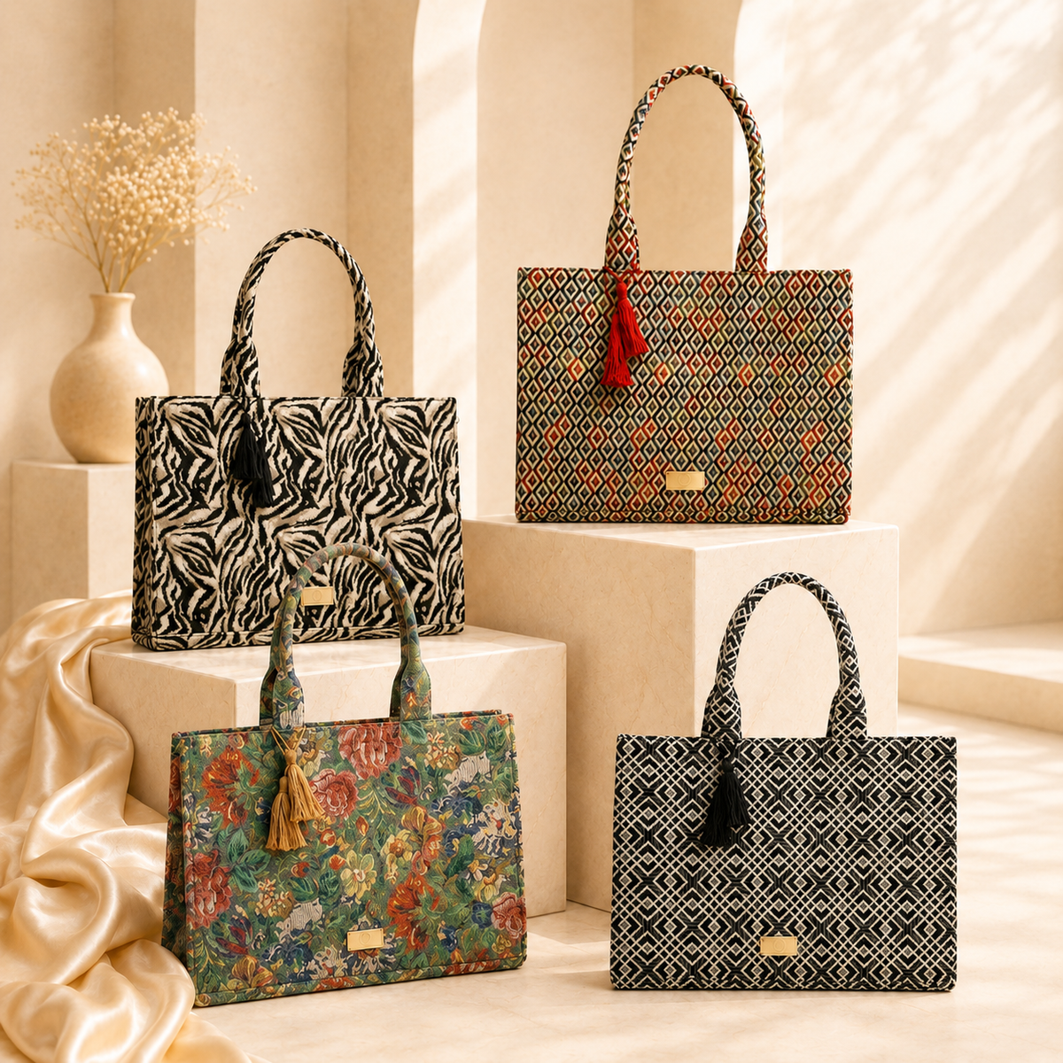 Jacquard Laptop Bags