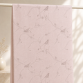 Light Pink with Gold Crystal Floral Stole