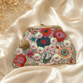 Gugu Floral Beaded Purse