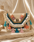 Gugu Boho Bead & Tassel Bag