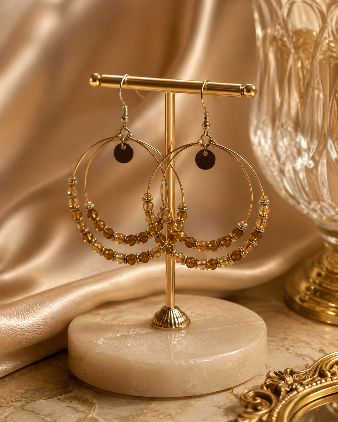Gold Hoop Earrings