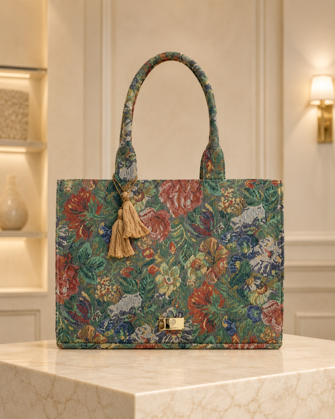 Floral Laptop Bag
