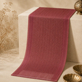 Magenta Zari Chevron Stole